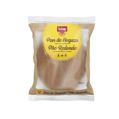 pan de hogaza pao redondo 300g schar