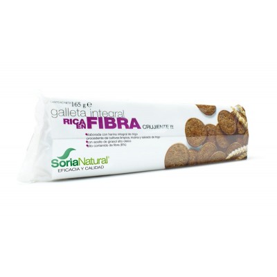 galleta integral rica en fibra 165 gr