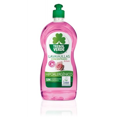 lavavajillas rosas ecologico 750ml