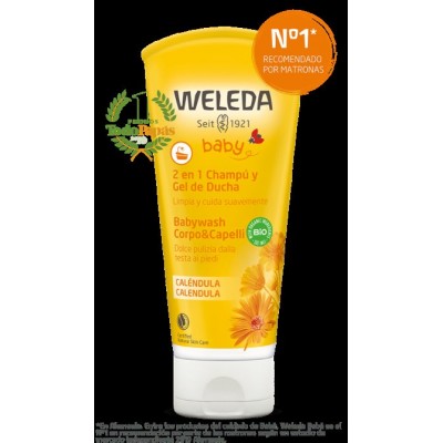 bb champu y gel ducha de calendula 200ml