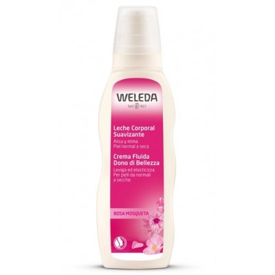 leche corporal suavizante rosa mosqueta 200ml