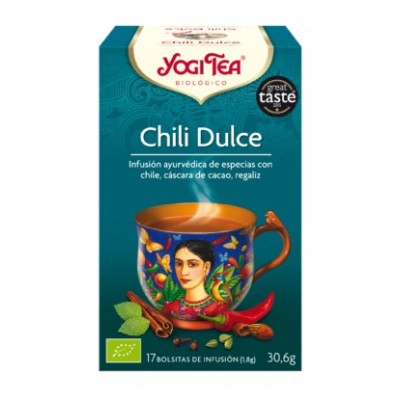 yogi tea chili dulce bio 17 bolsitas