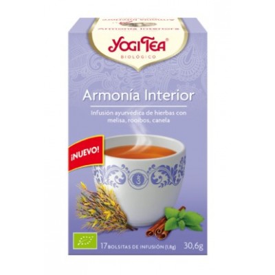 yogi tea armonia interior bio 17 bolsitas