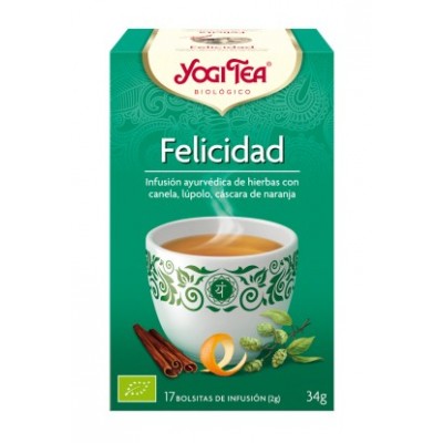 yogi tea felicidad bio 17 bolsitas