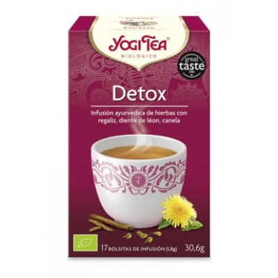 yogi tea detox bio 17 bolsitas