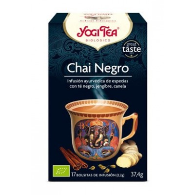 yogi tea chai negro bio 17 bolsitas