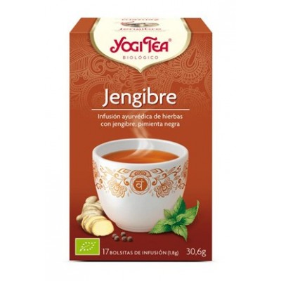 yogi tea jengibre bio 17 bolsitas