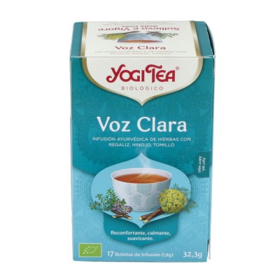 yogi tea voz clara garganta bio 17 bolsitas