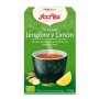 yogi tea tea verde jengibre y limon bio 17 bolsitas