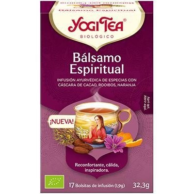 yogi tea balsamo espiritual 17 bolsitas