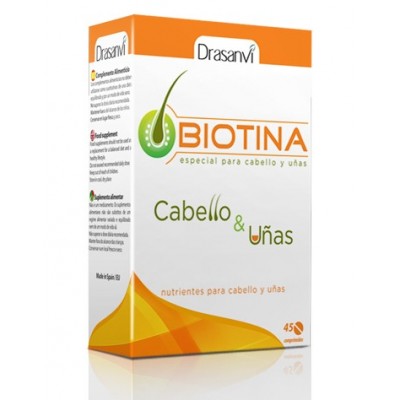 biotina cabello y u as 45 comp