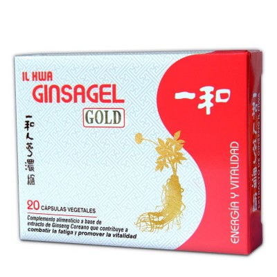 ginsagel gold 20 capsulas il hwa