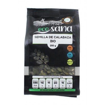 semilla calabaza 250gr bio ecosana