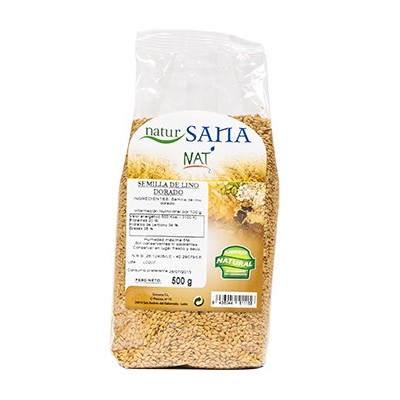 semilla lino dorado 500gr natursana