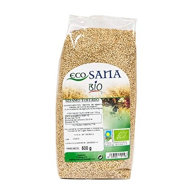 sesamo tostado bio 500gr ecosana