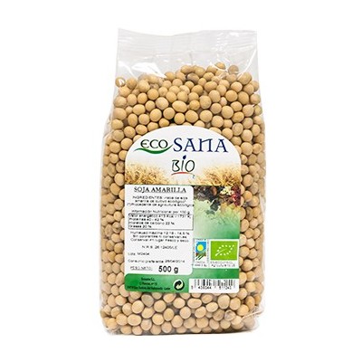 soja amarilla bio 500gr ecosana