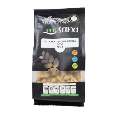 soja texturizada gruesa bio 150 gr ecosana