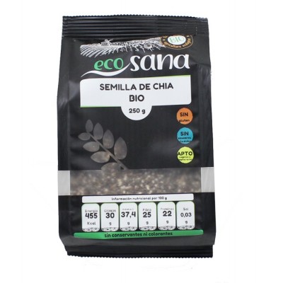 semilla chia bio 250gr ecosana