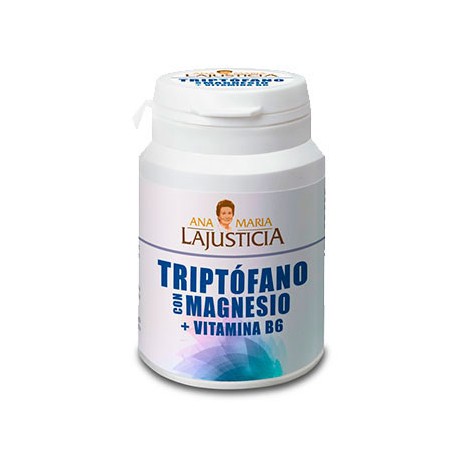 Triptófano con Magnesio + vitamina B6 60 comprimidos Ana María La Justicia