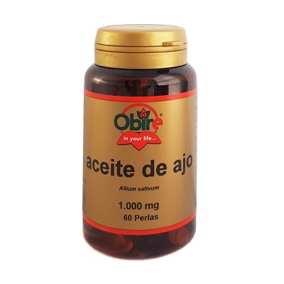 aceite de ajo 1000 mg 60 perlas nuevo