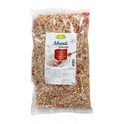 muesli crujiente con fresas 750gr