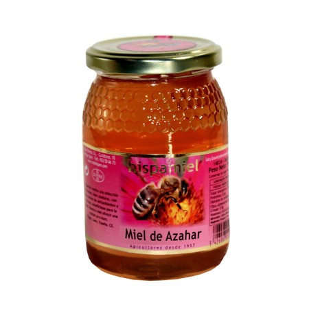 Miel de azahar 500g Hispamiel