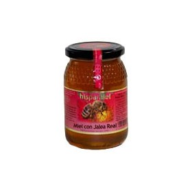 Miel con jalea real 500g Hispamiel