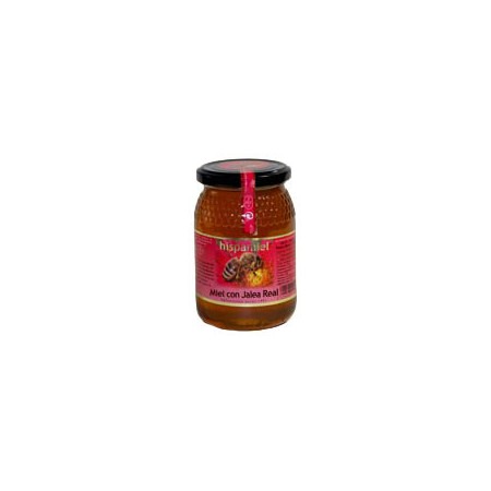Miel con jalea real 500g Hispamiel