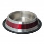 comedero inox antid 2 franja roja