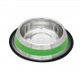 comedero inox antid 4 franja verde