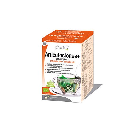 Articulaciones infusion bio 20 filtros Physalis
