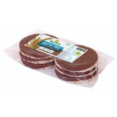 tortitas de arroz chocolate con leche bio 100 gr