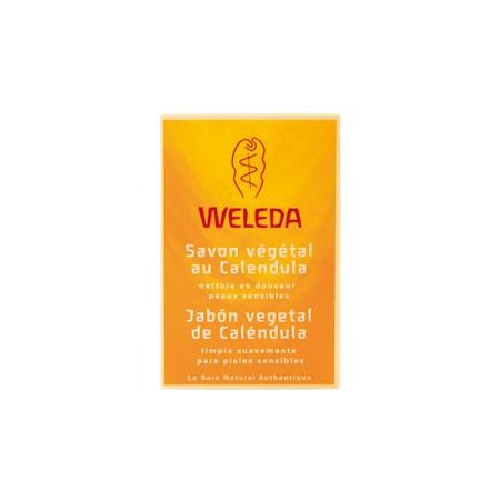 Jabon vegetal de calendula 100g Weleda