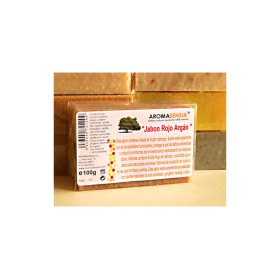 Jabon de argan con arcilla roja 100 g Aromasensia