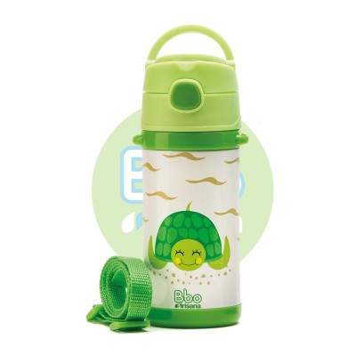 botella bbo termo infantil 320ml verde irisana