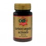 carbon vegetal activado 200mg 60 capsulas