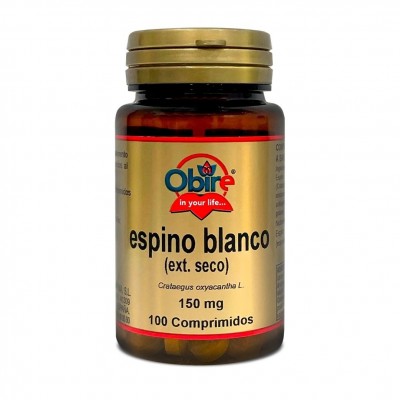 espino blanco 150 mg extracto seco 100 comp