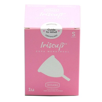 copa menstrual iriscup s transparente