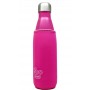 botella bbo termo acero inoxidable 500ml fucsia con funda