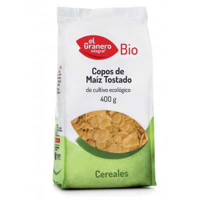 copos de maiz tostado bio 400 g