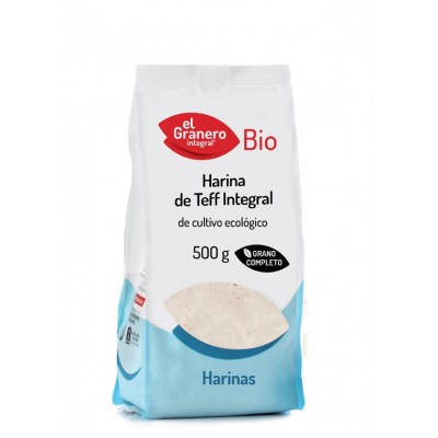 harina de teff integral bio 500 g