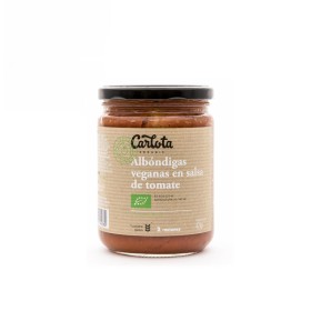 Albondigas veganas en salsa de tomate Bio 425g Carlota Organic