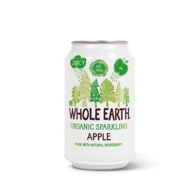 refresco de manzana bio 330 ml whole earth