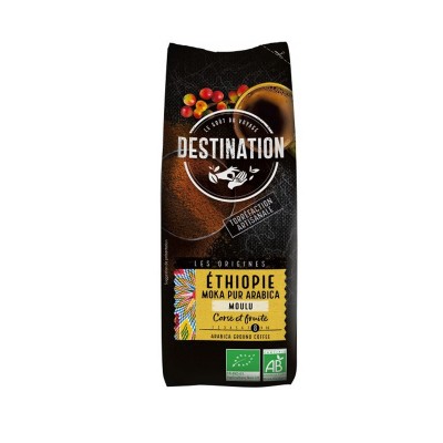 cafe molido etiopia moka 100 ar bica bio 250 g