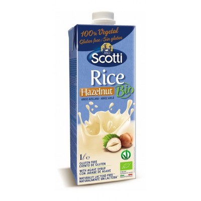 scotti bebida bio arroz y avellana 1l