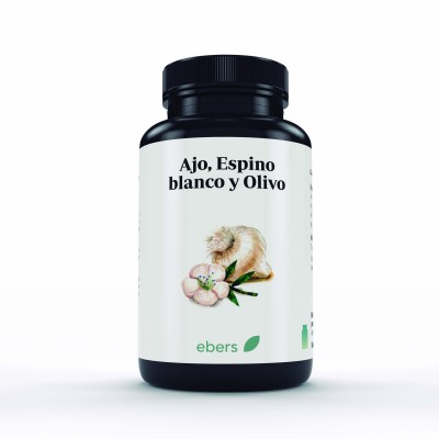 ajo espino blanco olivo 700mg 60 p