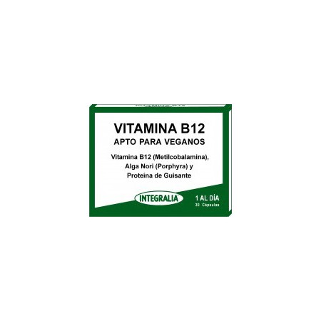 Vitamina B12 Veganos 30capsulas Integralia
