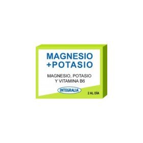 Magnesio + Potasio y Vit.B6 60 capsulas Integralia