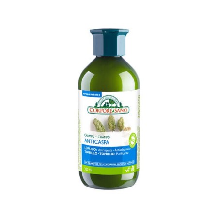 Champu Anticaspa Lupulo y Tomillo 300ml Corpore Sano