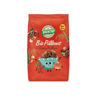 biopillows cacao avellanas sin gluten biocop 300 g